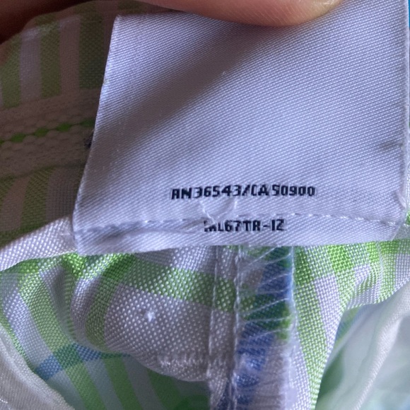 NWT Izod Plaid Golf Pants with UPF-50 Sun Control Fabric Size 34/34 Immaculate - Picture 7 of 7